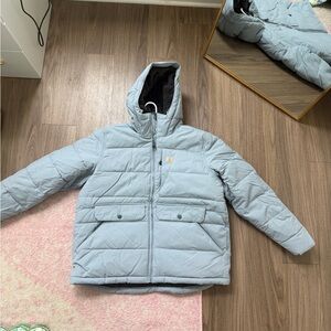 Women’s Light Blue Puffer Jacket